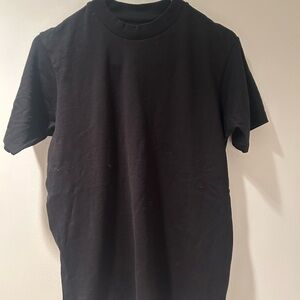 Yohji Yamamoto Black Short Sleeve Tee